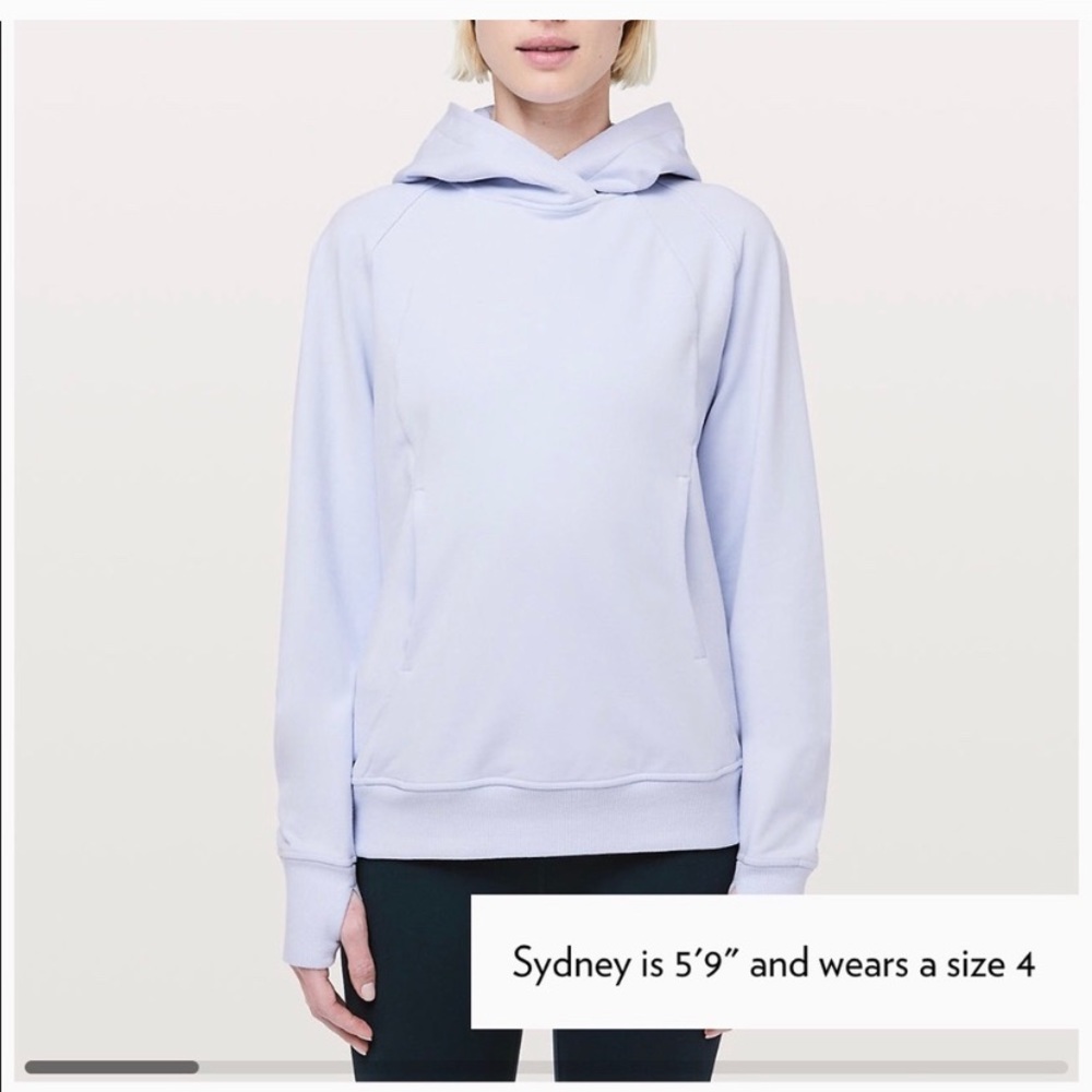 Lululemon scuba sweatshirt / hoodie (BLACK)